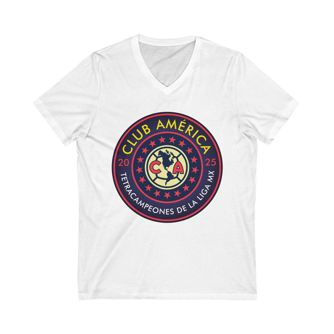 Club América Tetracampeones – V-Neck T-Shirt