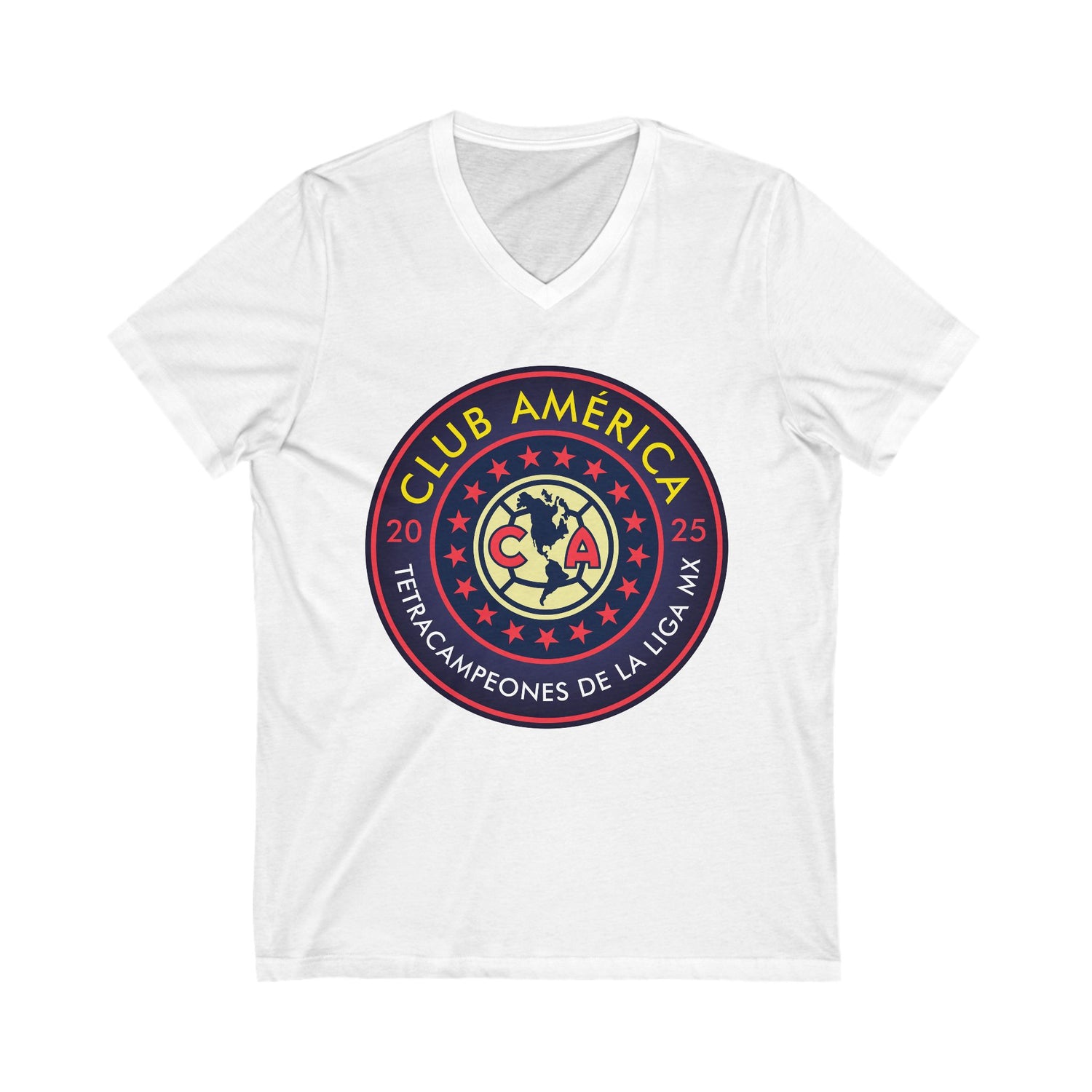 Club América Tetracampeones – V-Neck T-Shirt