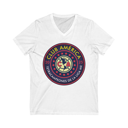 Club América Tetracampeones – V-Neck T-Shirt