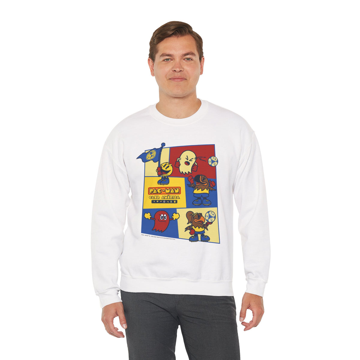 Club América x PAC-MAN - Sweatshirt – official Club América x PAC-MAN licensed merch