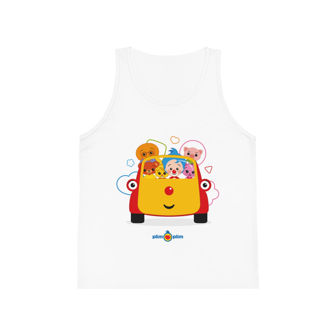 Plim Plim Camiseta de Tirantes de Niños Todos con Tuni
