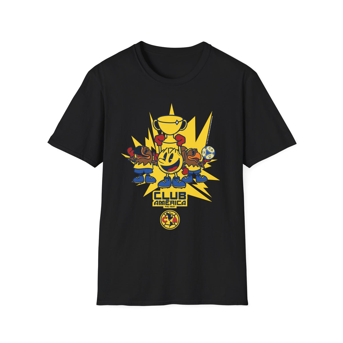 Club América x PAC-MAN T-Shirt – official Club América x PAC-MAN licensed merch (view 3)