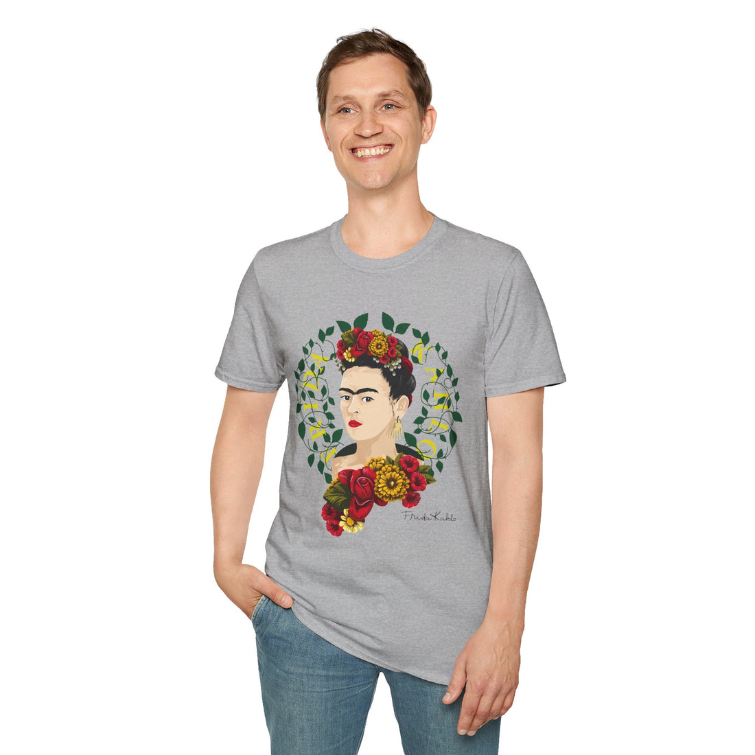Frida Kahlo Colorful Unisex T-Shirt