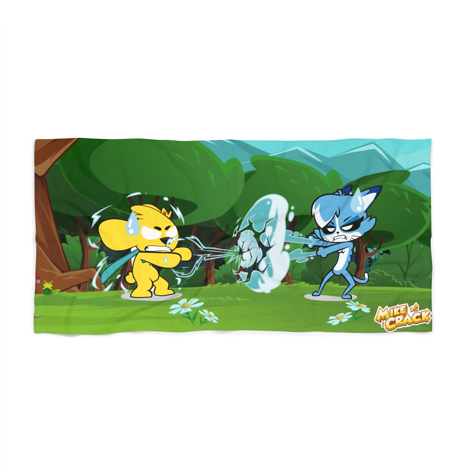 Mikecrack Beach Towel