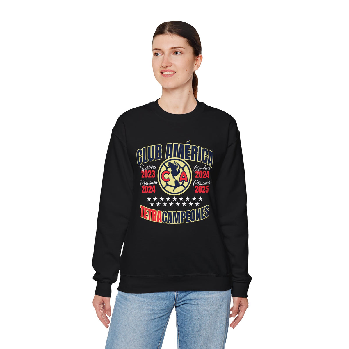 Club América Tetracampeones Sweatshirt – official Club América licensed merch