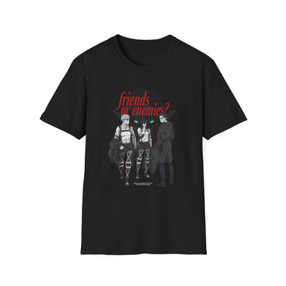 Attack on Titan Final Season - "Friends or Enemies?" T-shirt