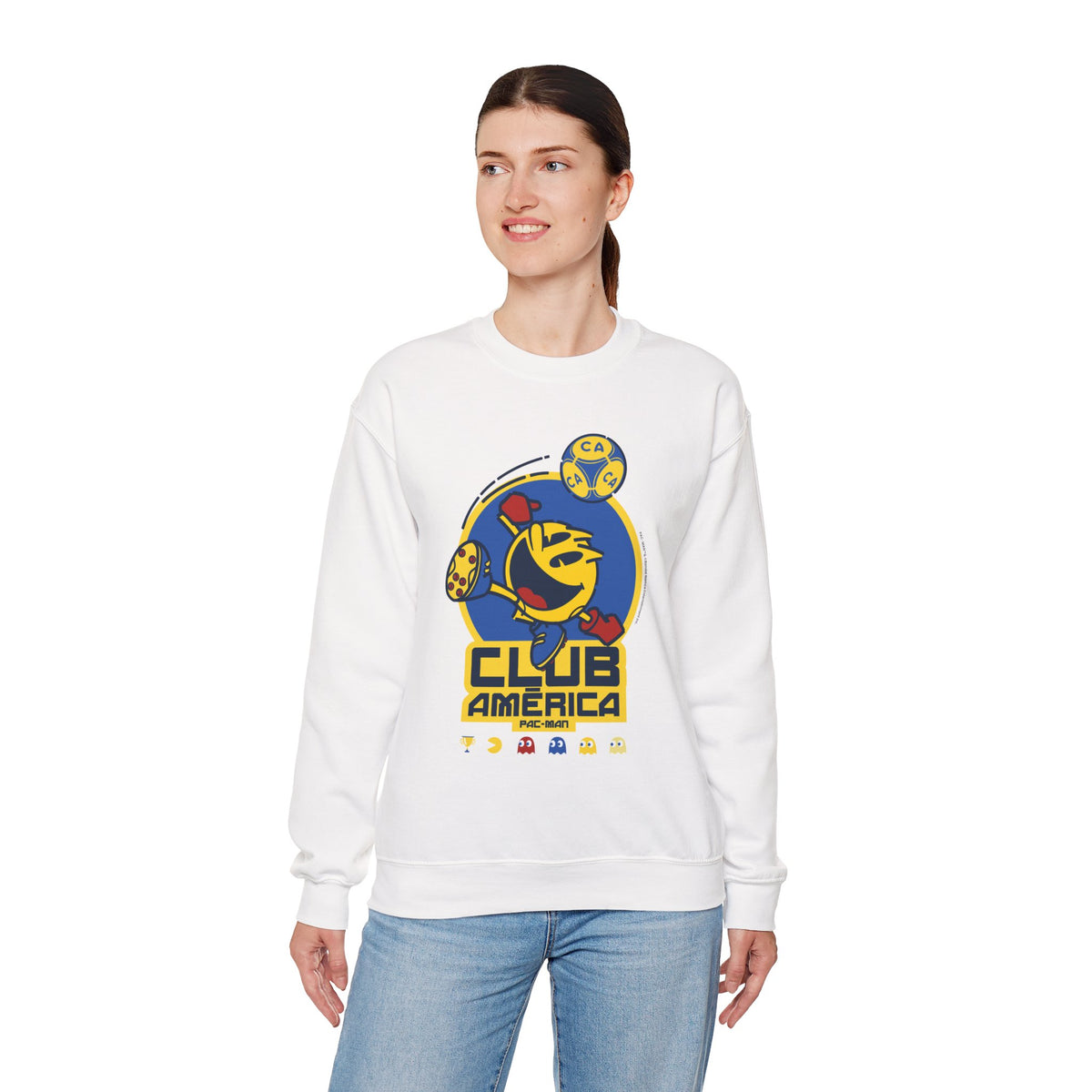 Club América x PAC-MAN - Sweatshirt – official Club América x PAC-MAN licensed merch