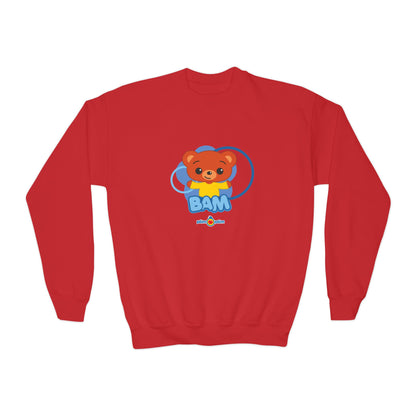 Plim Plim Sudadera Juvenil de Cuello Redondo Bam
