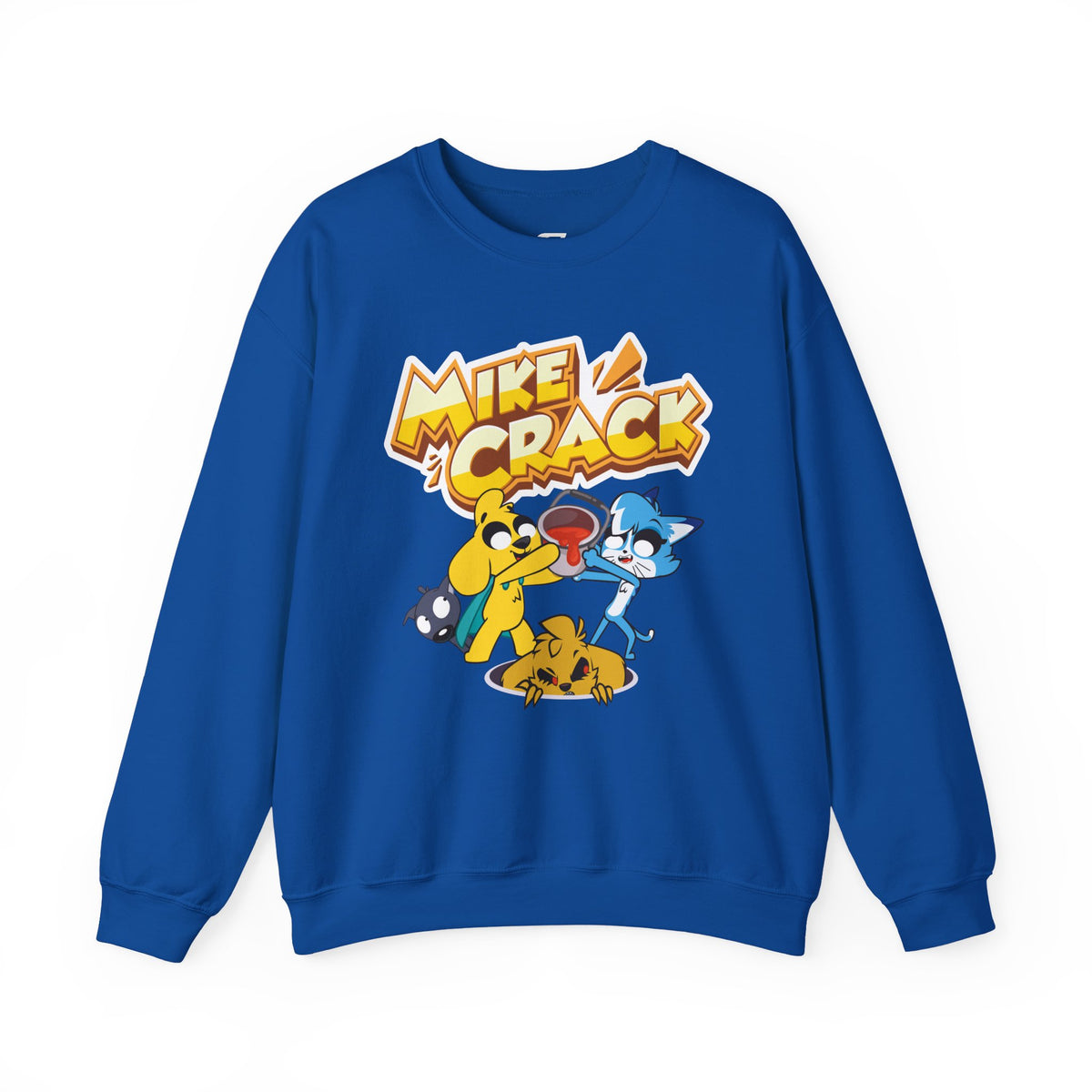 Mikecrack - Sudadera unisex cuello redondo