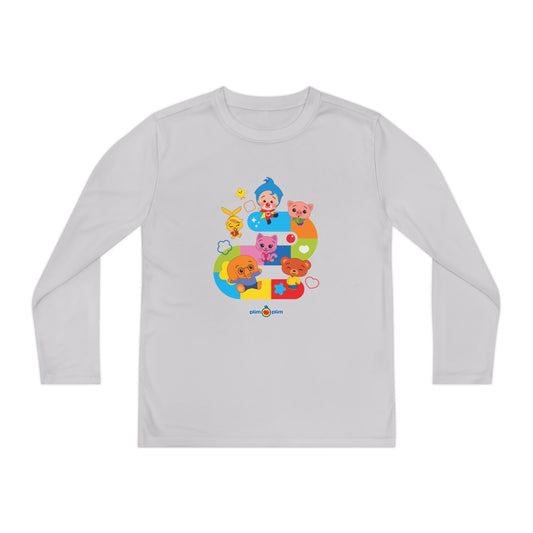 Plim Plim Camiseta Juvenil Manga Larga Juego