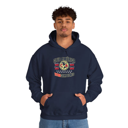 Club América — 17 four-time champion Unisex Heavy Blend™ Hooded Sweatshirt
