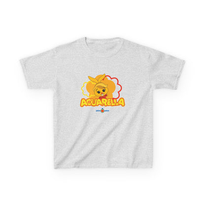 Plim Plim Camiseta para Niños de Algodón Grueso Acuarella