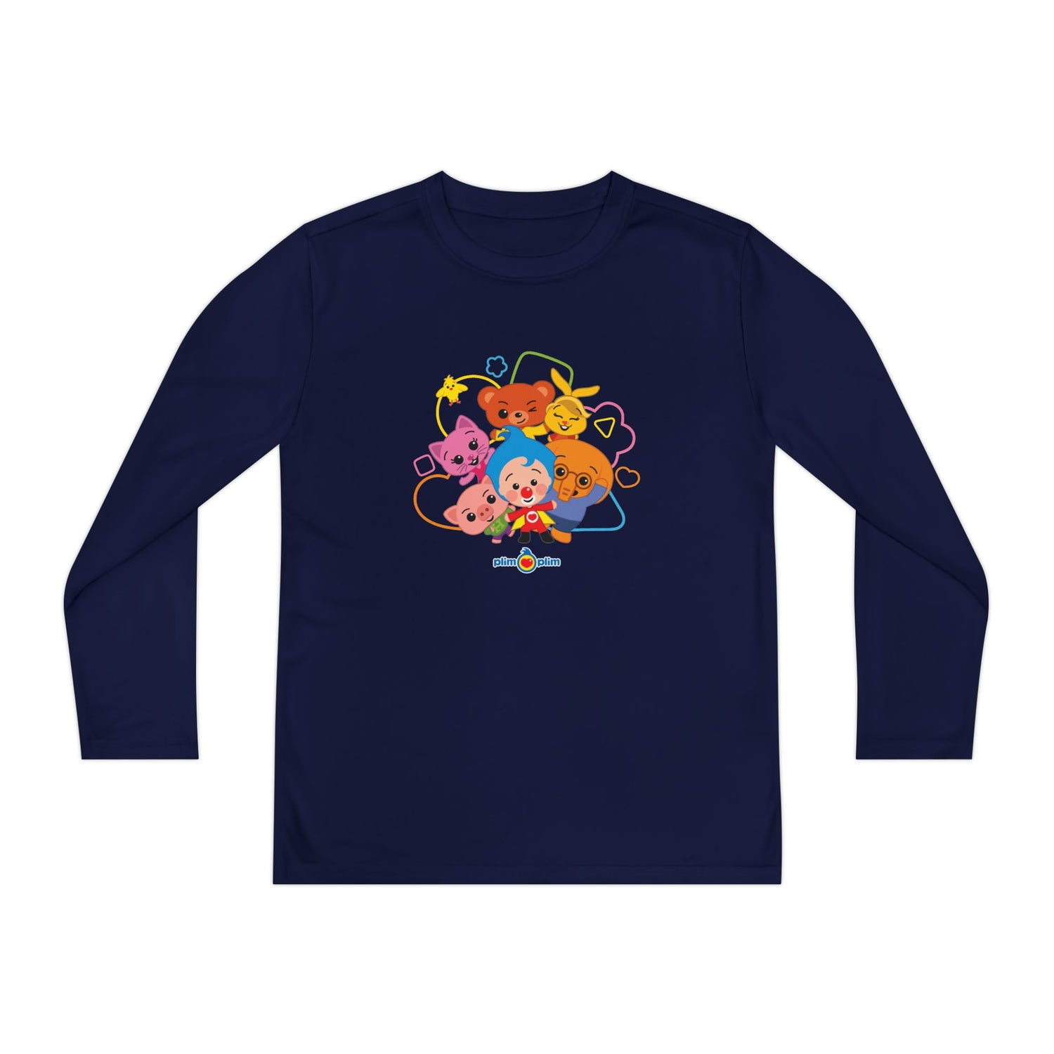 Plim Plim Camiseta Juvenil Manga Larga Amigos