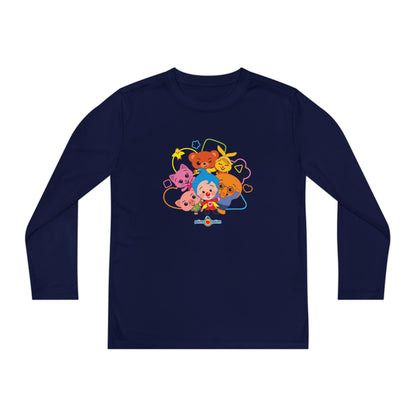Plim Plim Camiseta Juvenil Manga Larga Amigos