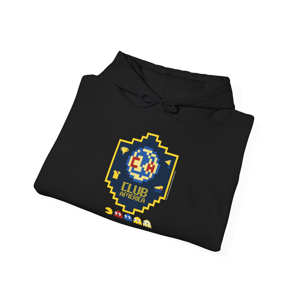 Club América x PAC-MAN - Hooded Sweatshirt – official Club América x PAC-MAN licensed merch (view 5)