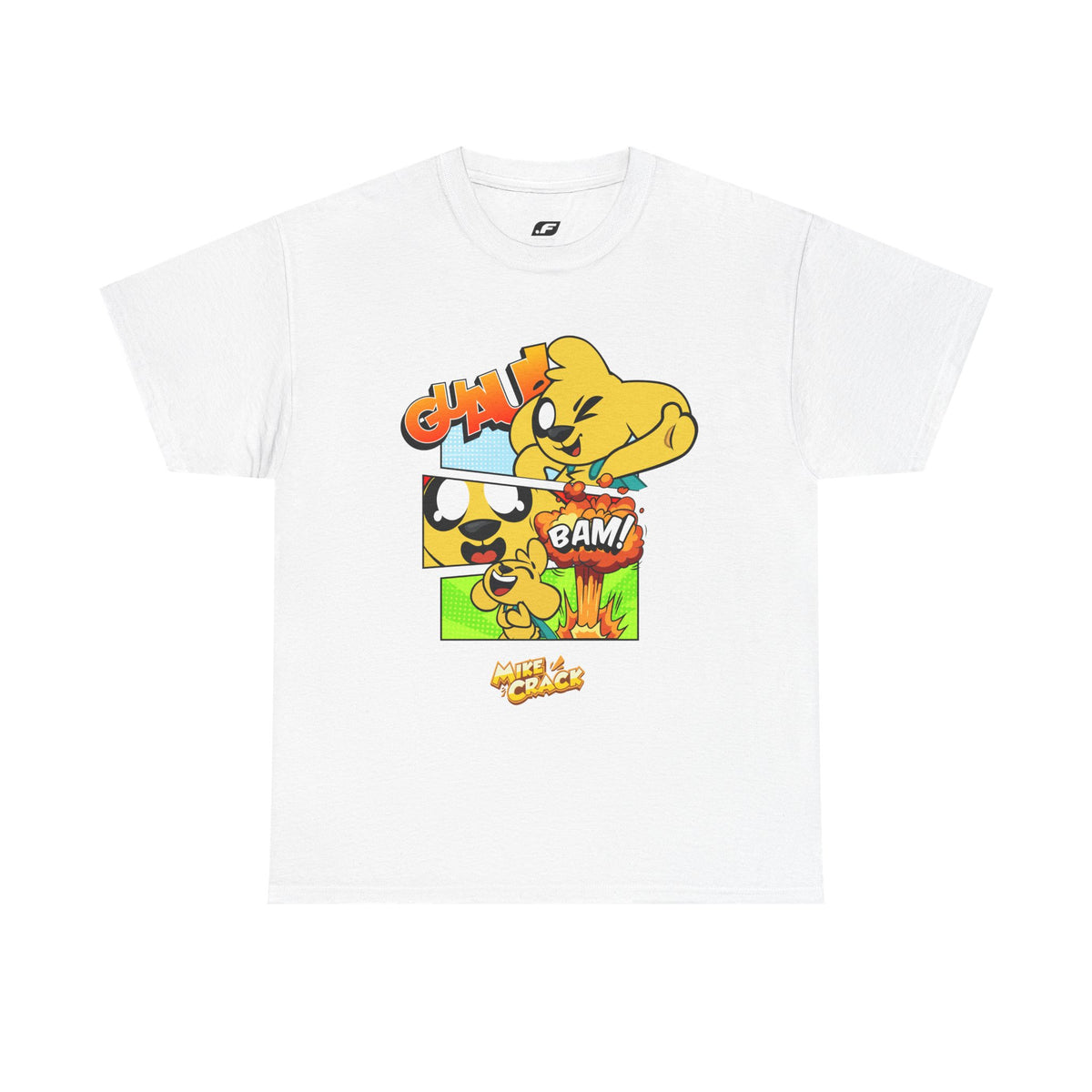 Mikecrack - Playera unisex de algodón grueso