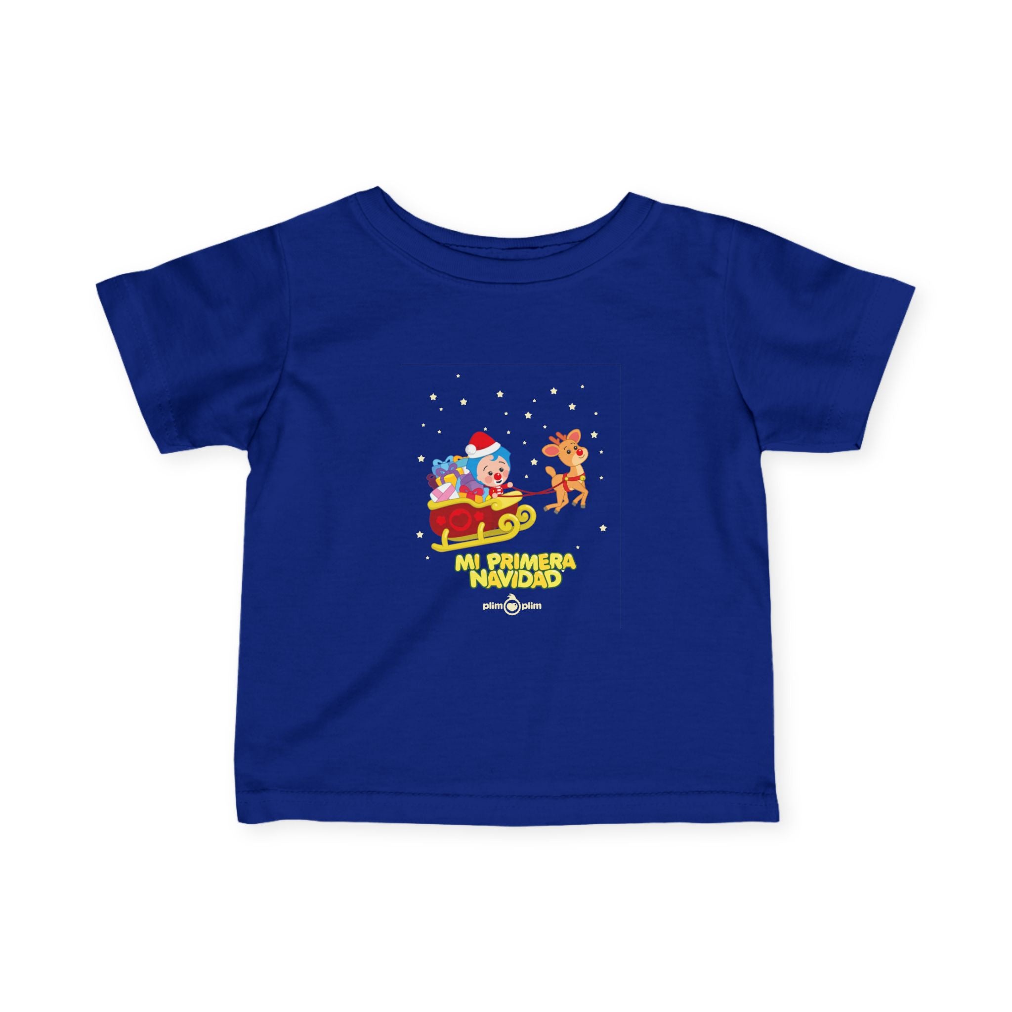 Toddler Christmas Family Fine Jersey Tee - Plim Plim Collection