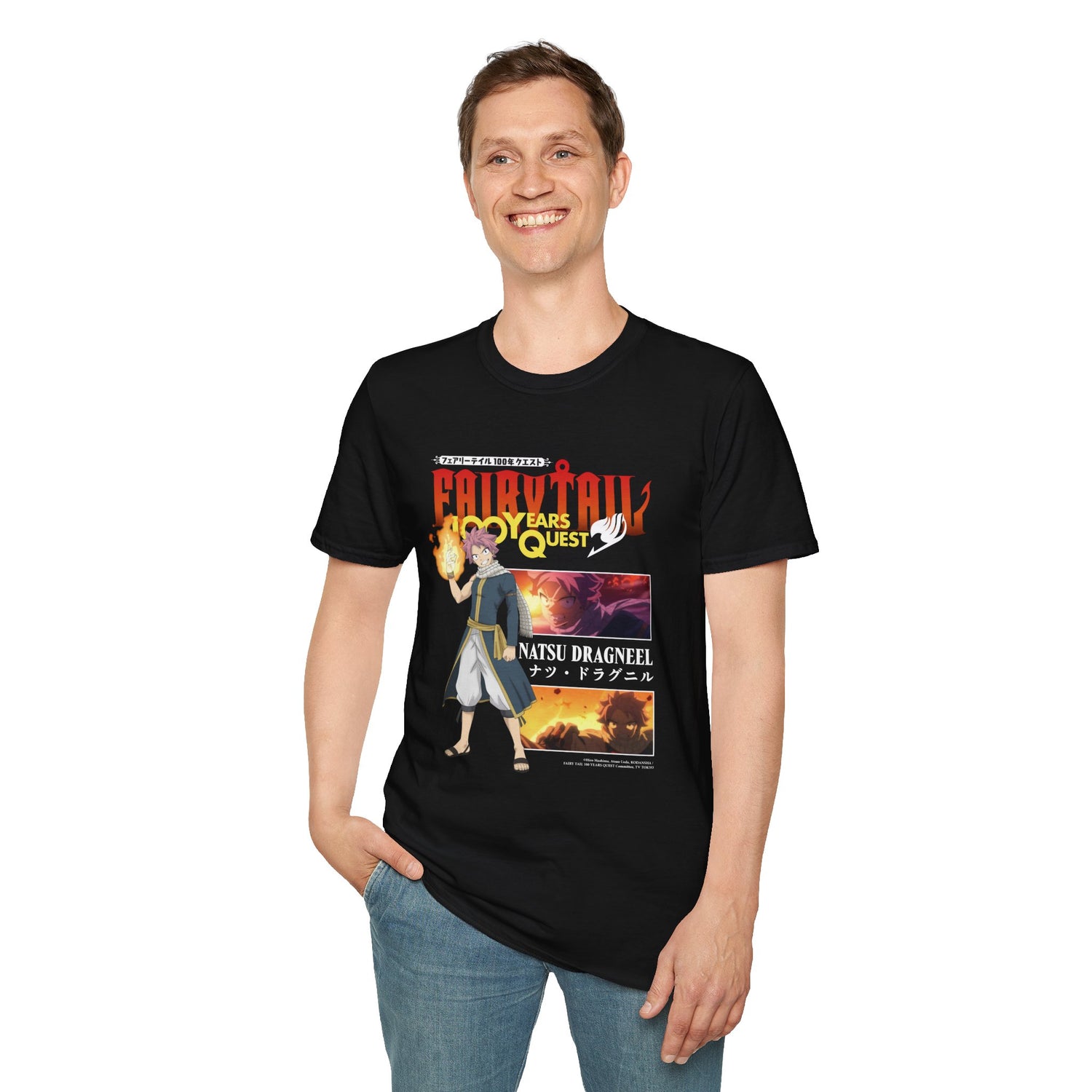 FAIRY TAIL 100 YEARS QUEST - "Natsu Moments" T-shirt