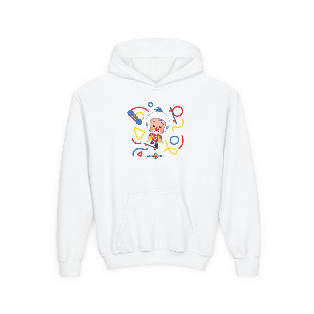 Plim Plim Sudadera de Niños con Capucha Patineta