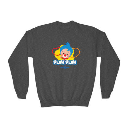 Plim Plim Sudadera Juvenil de Cuello Redondo Plim Plim