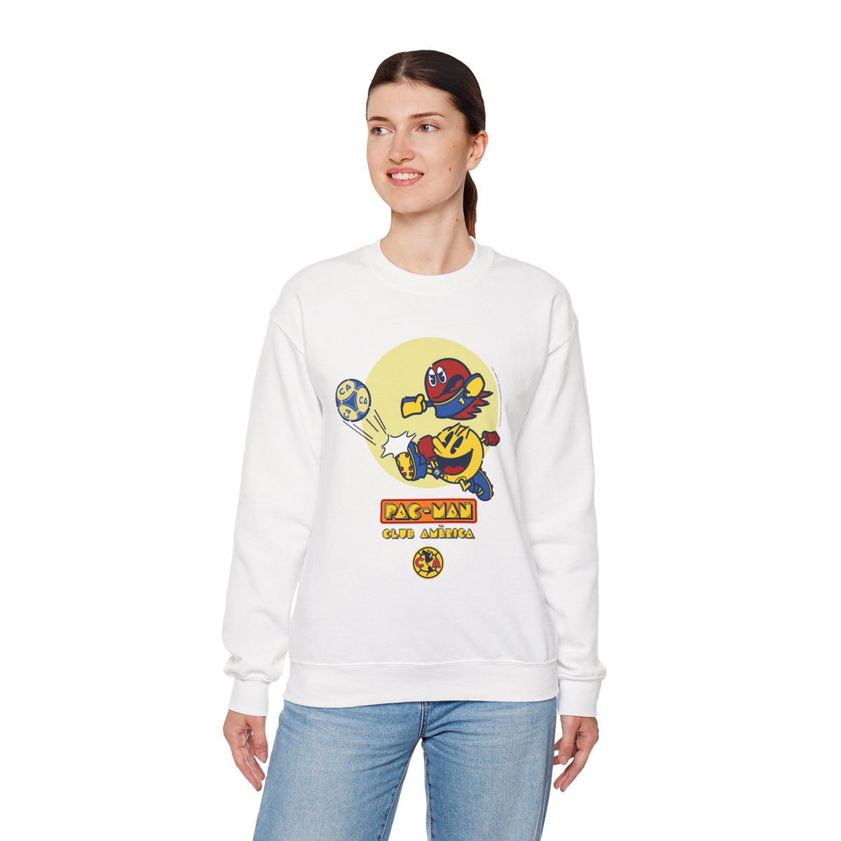 Club América x PAC-MAN - Sweatshirt – official Club América x PAC-MAN licensed merch
