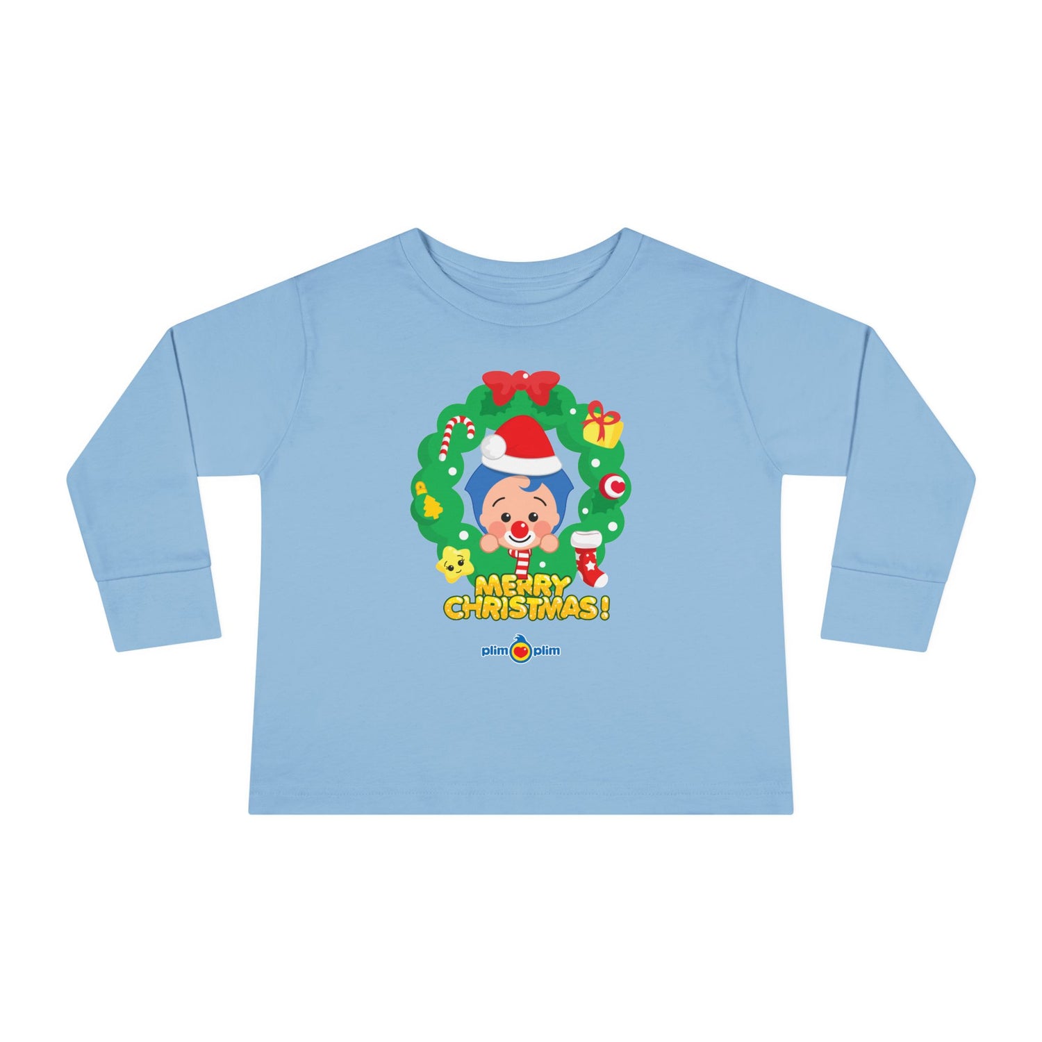Toddler Christmas Family Long Sleeve Tee - Plim Plim Collection