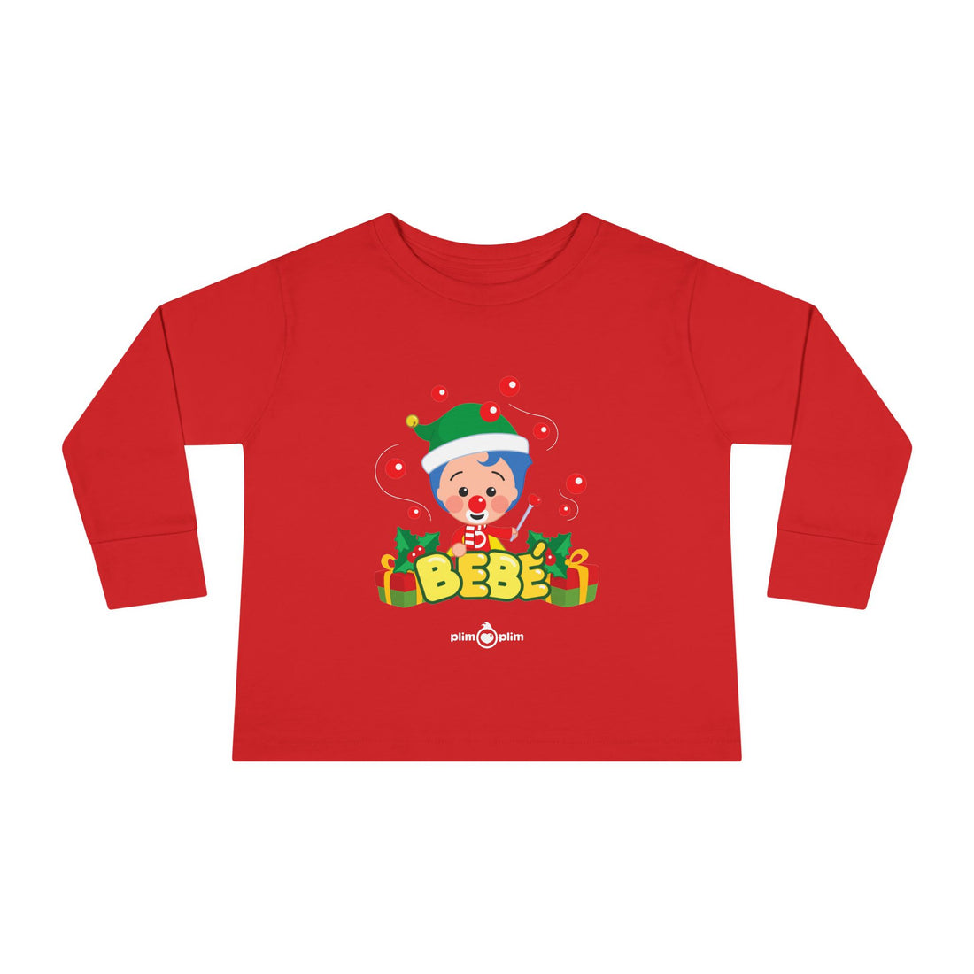 Toddler Christmas Family Long Sleeve Tee - Plim Plim Collection