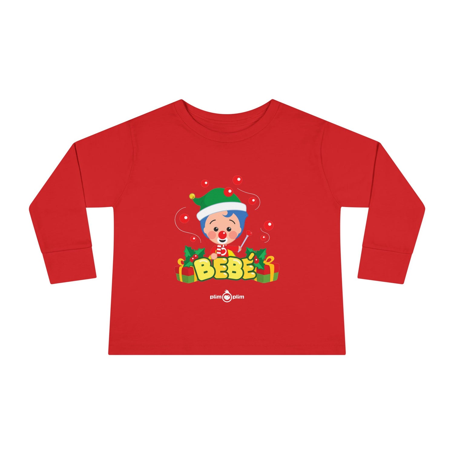 Toddler Christmas Family Long Sleeve Tee - Plim Plim Collection