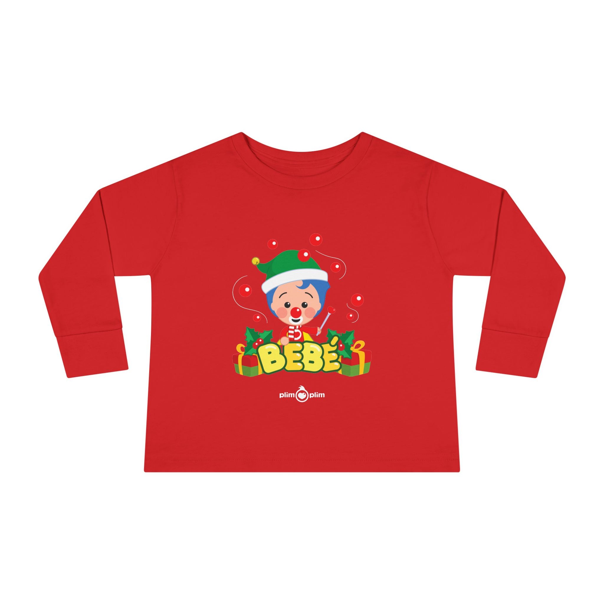 Toddler Christmas Family Long Sleeve Tee - Plim Plim Collection