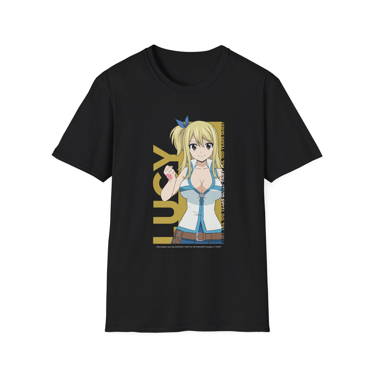 FAIRY TAIL 100 YEARS QUEST - "New Lucy" T-shirt – official Fairy Tail licensed merch (view 3)