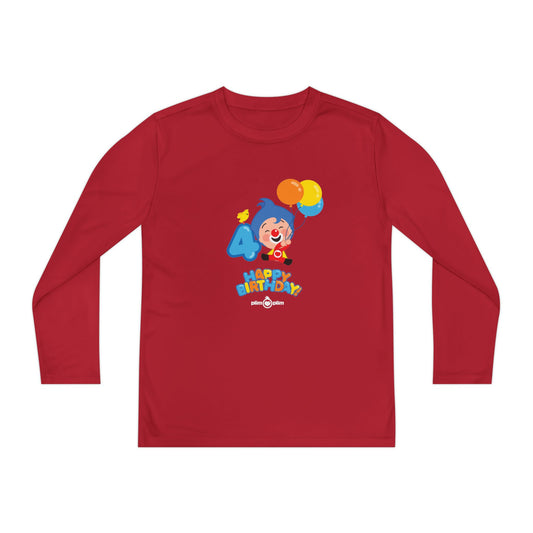 Plim Plim Camiseta Juvenil Manga Larga Cumple 4