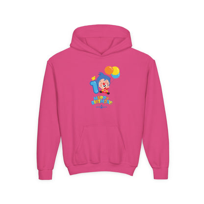 Plim Plim Sudadera de Niños con Capucha Cumple 1