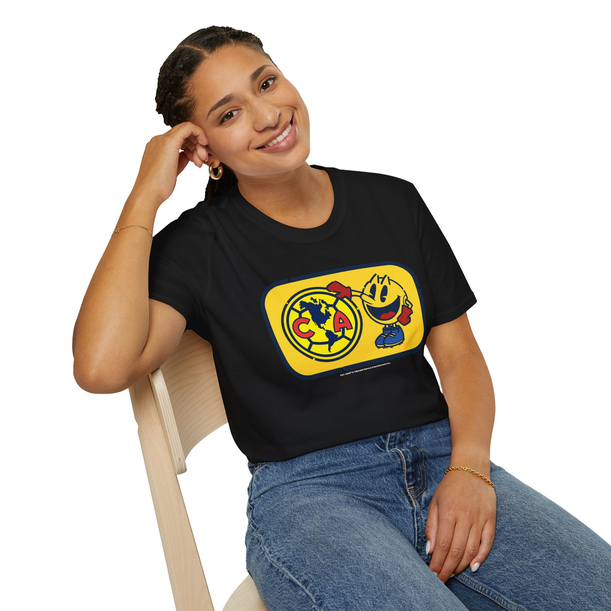 Club América x PAC-MAN T-Shirt – official Club América x PAC-MAN licensed merch