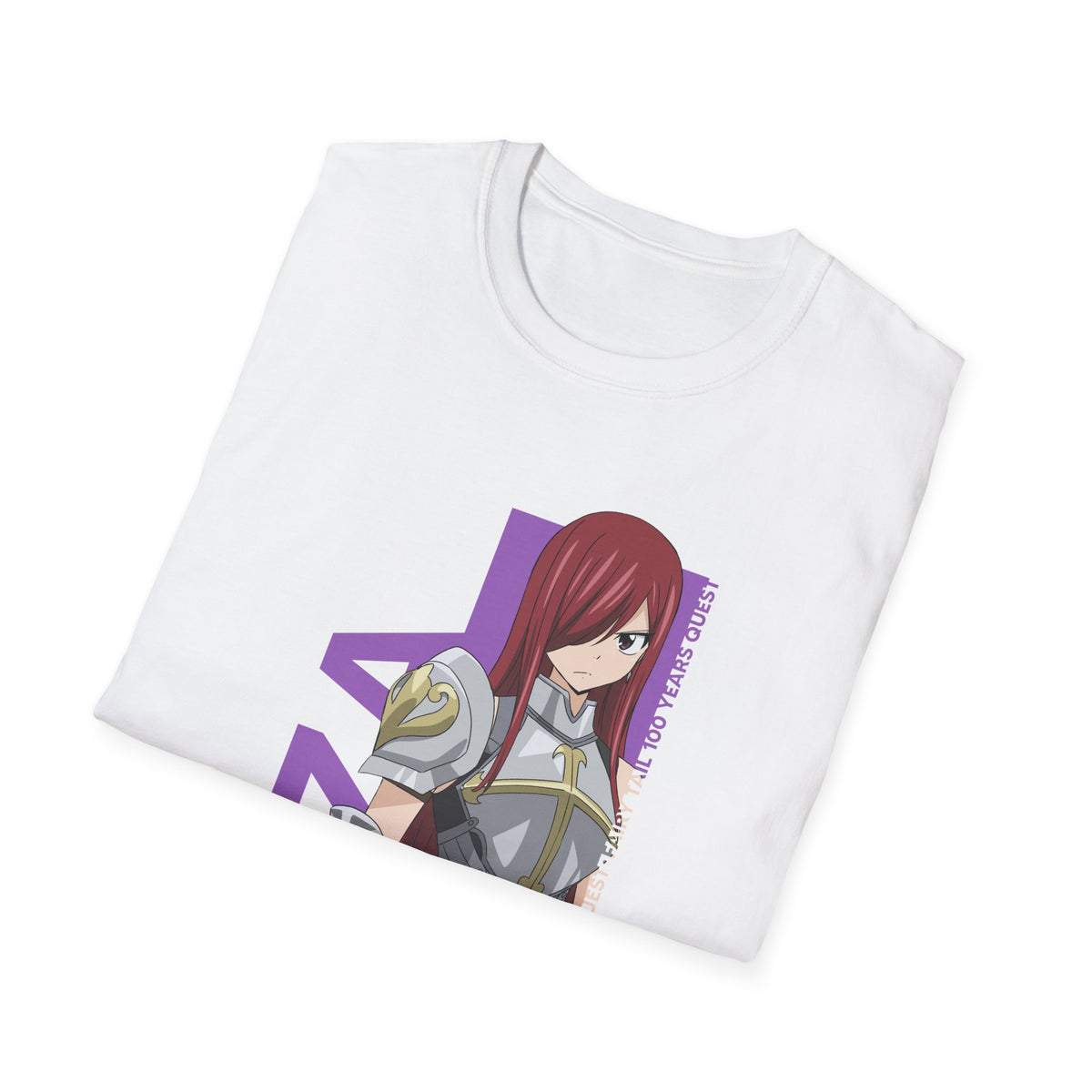 FAIRY TAIL 100 YEARS QUEST - "Erza Scarlet" T-shirt – official Fairy Tail licensed merch (view 2)