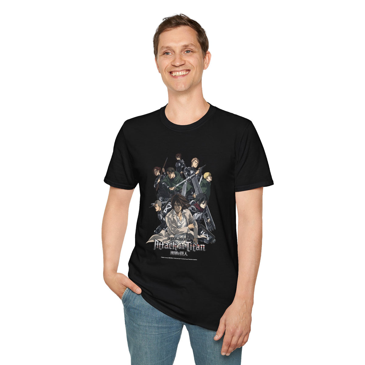 Attack on Titan Final Season - "The Factions" T-shirt – official Attack on Titan licensed merch