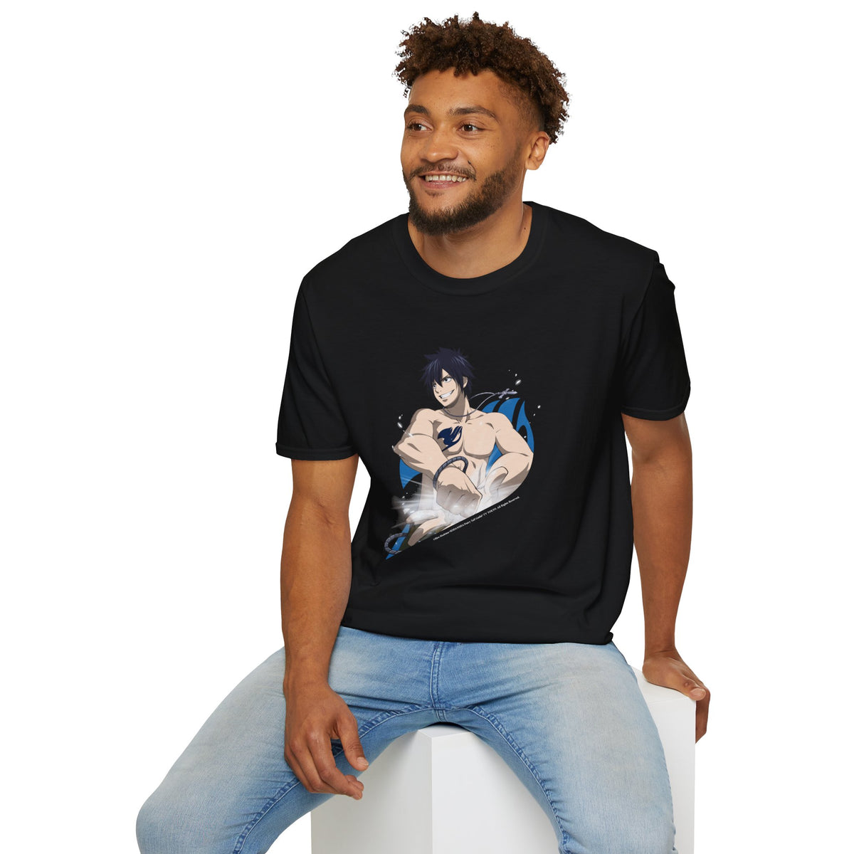 FAIRY TAIL - "Gray Fullbuster Classic" T-shirt – official Fairy Tail licensed merch
