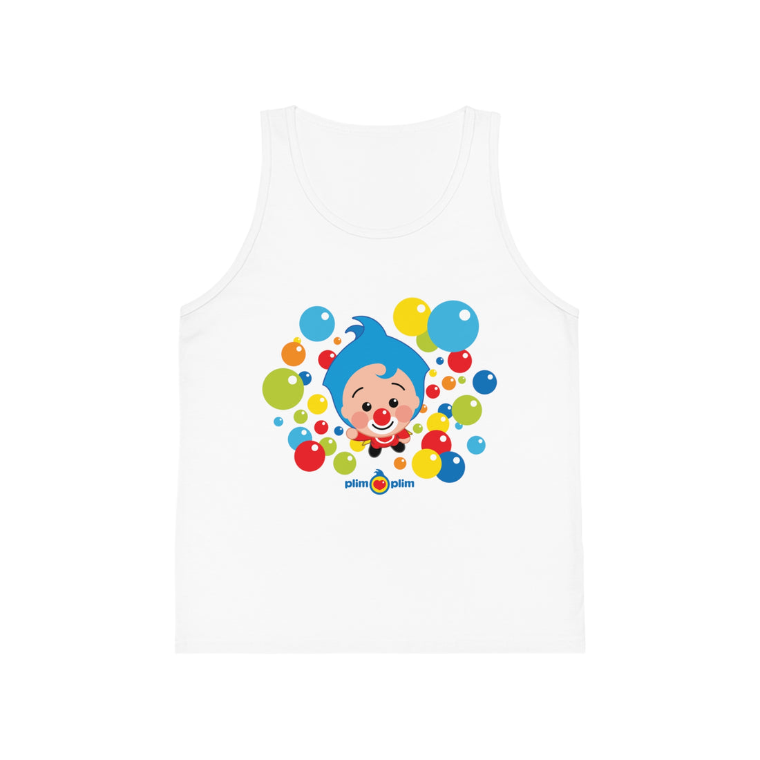 Plim Plim Camiseta de Tirantes de Niños Burbujas