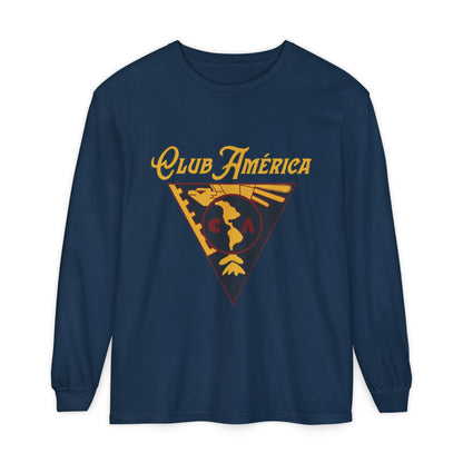 Club América Retro Long Sleeve T-Shirt - Unisex Soccer Fan Apparel