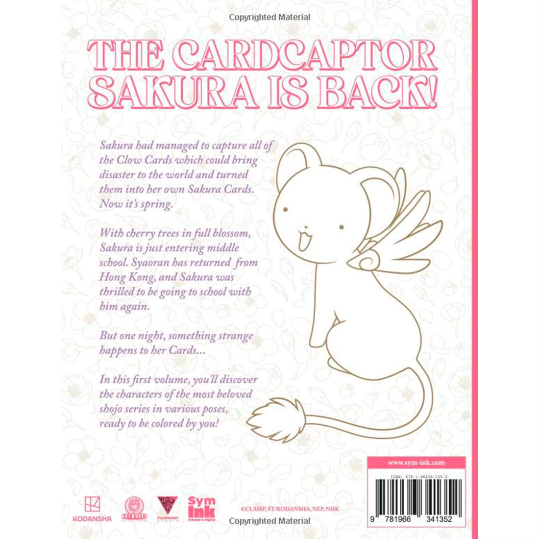 Cardcaptor Sakura: Clear Card - The Official Coloring Book Vol. 1 – official Cardcaptor Sakura licensed merch (view 2)