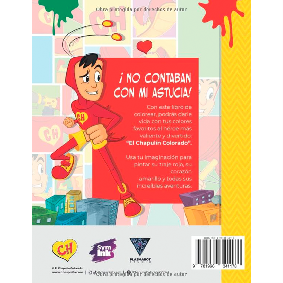 El Chapulín Colorado - Libro para Colorear Oficial (Spanish Edition)