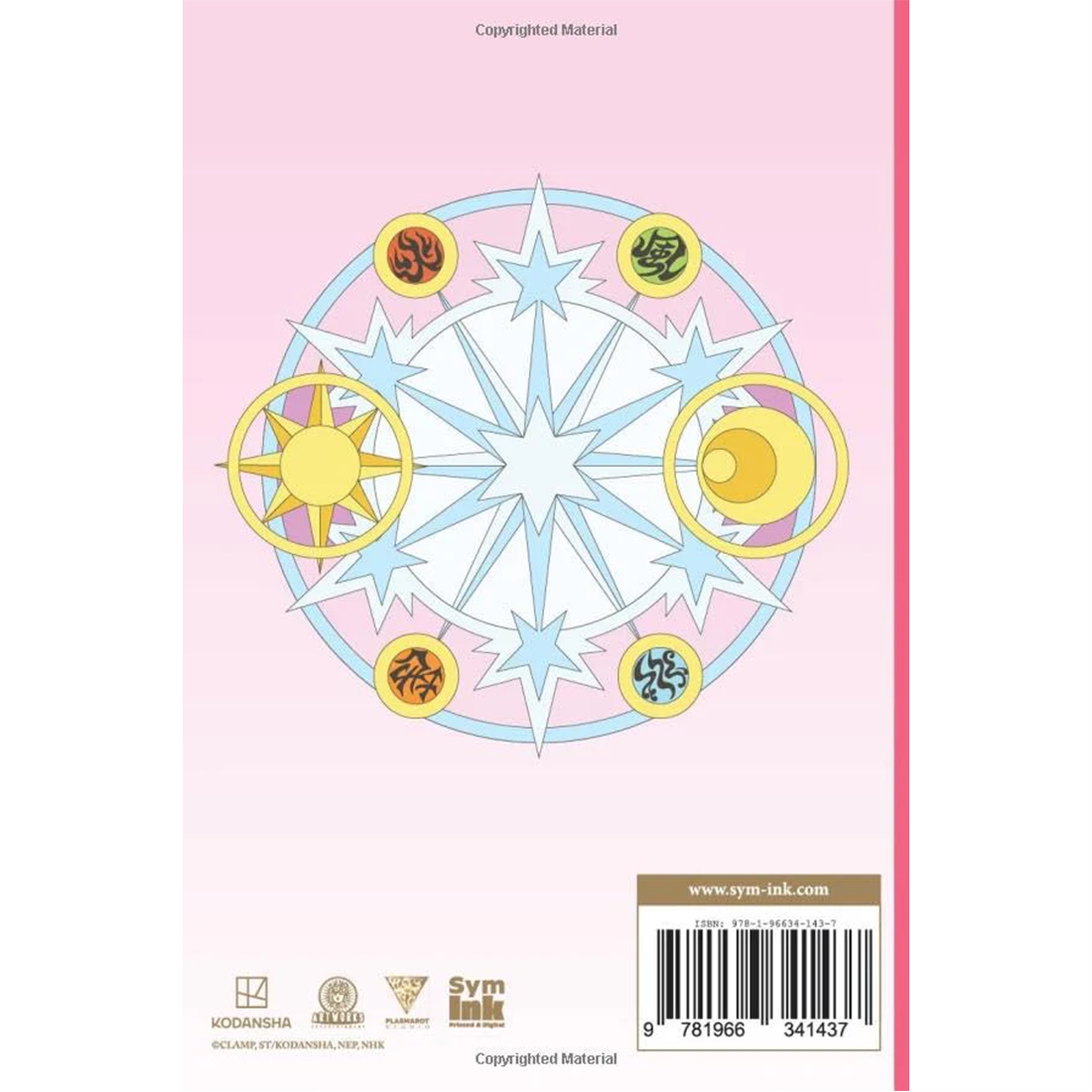 Cardcaptor Sakura: Clear Card Notebook 150 Pages with Sakura and Friends