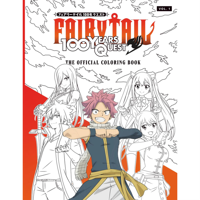 FAIRY TAIL 100 YEARS QUEST: Libro para colorear oficial Vol. 1