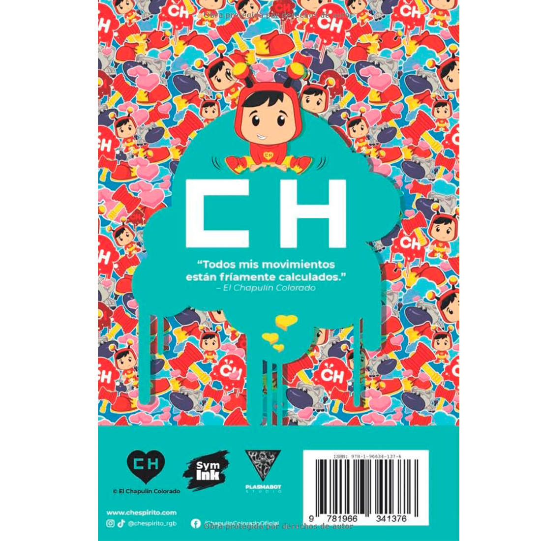 El Chapulín Colorado Notebook 150 Páginas (Spanish Edition) – official El Chapulín Colorado licensed merch (view 2)