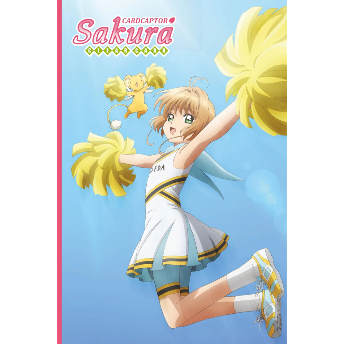 Cardcaptor Sakura: Clear Card Notebook 150 Pages with Sakura Cheerleader – official Cardcaptor Sakura licensed merch