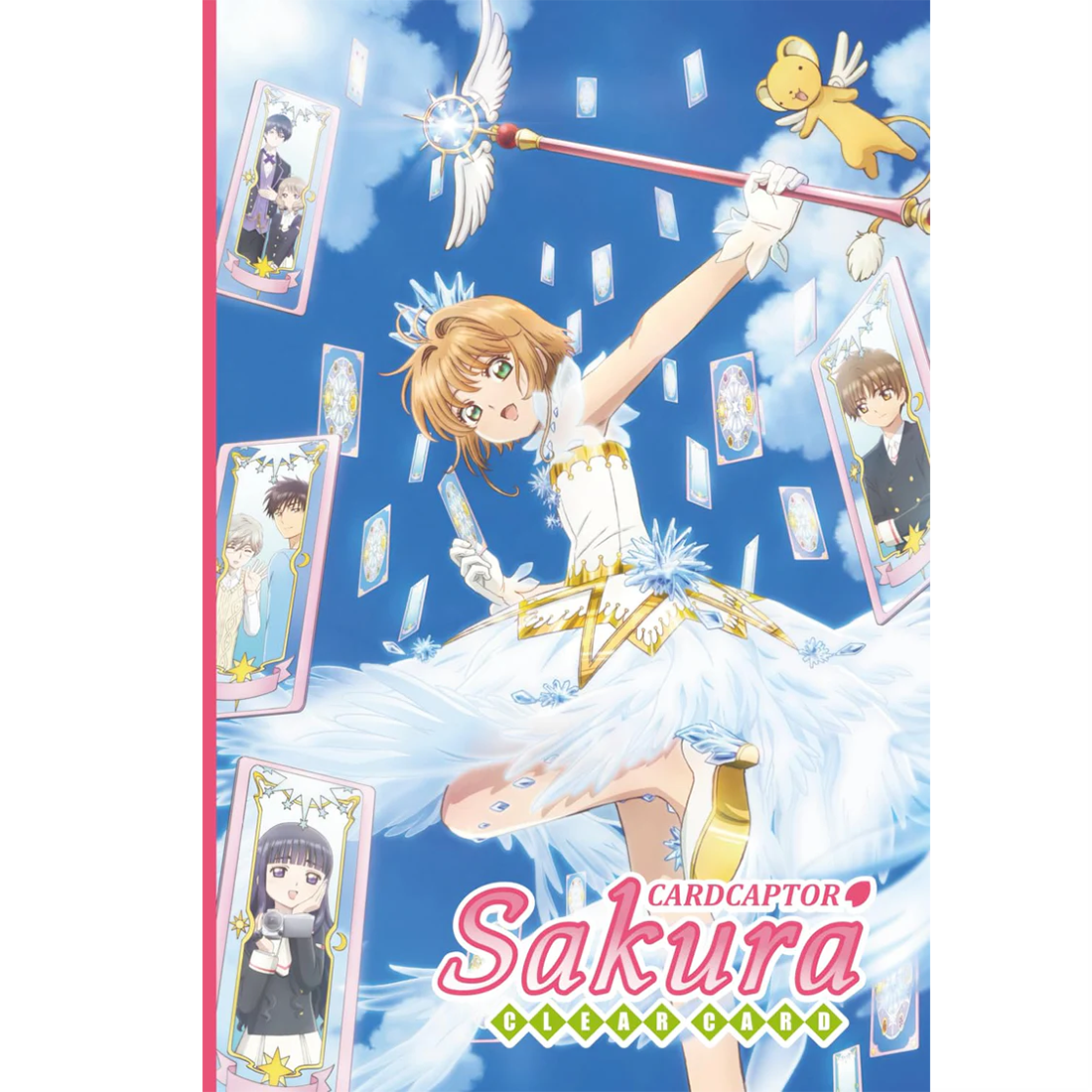 Cardcaptor Sakura: Clear Card Notebook 150 Pages with Sakura and Friends