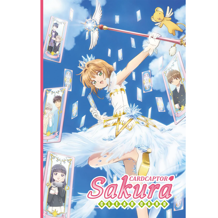 Cardcaptor Sakura: Clear Card - Cuaderno de 150 páginas con Sakura y amigos