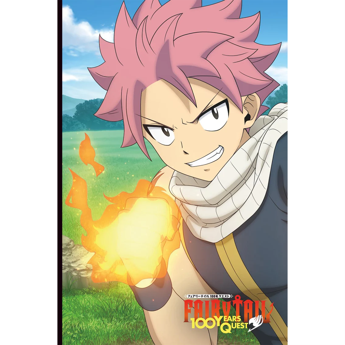 FAIRY TAIL 100 YEARS QUEST Notebook 150 Pages for Natsu Dragneel