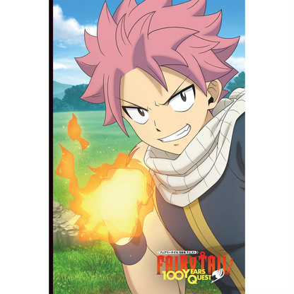 FAIRY TAIL 100 YEARS QUEST Notebook 150 Pages for Natsu Dragneel