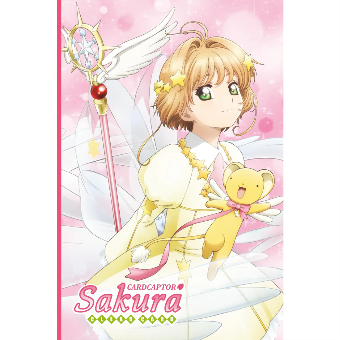 Cardcaptor Sakura: Clear Card Notebook 150 Pages with Sakura and Kero-chan