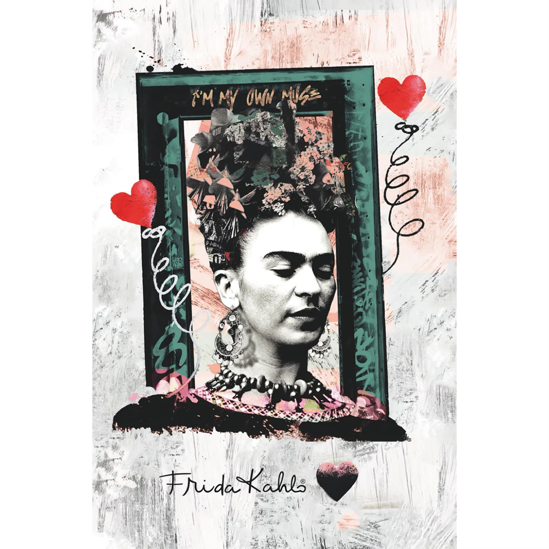 Frida Kahlo Lined Journal Notebook, Perfect Gift, 150 pages, 6 x 9 – official Frida Kahlo licensed merch